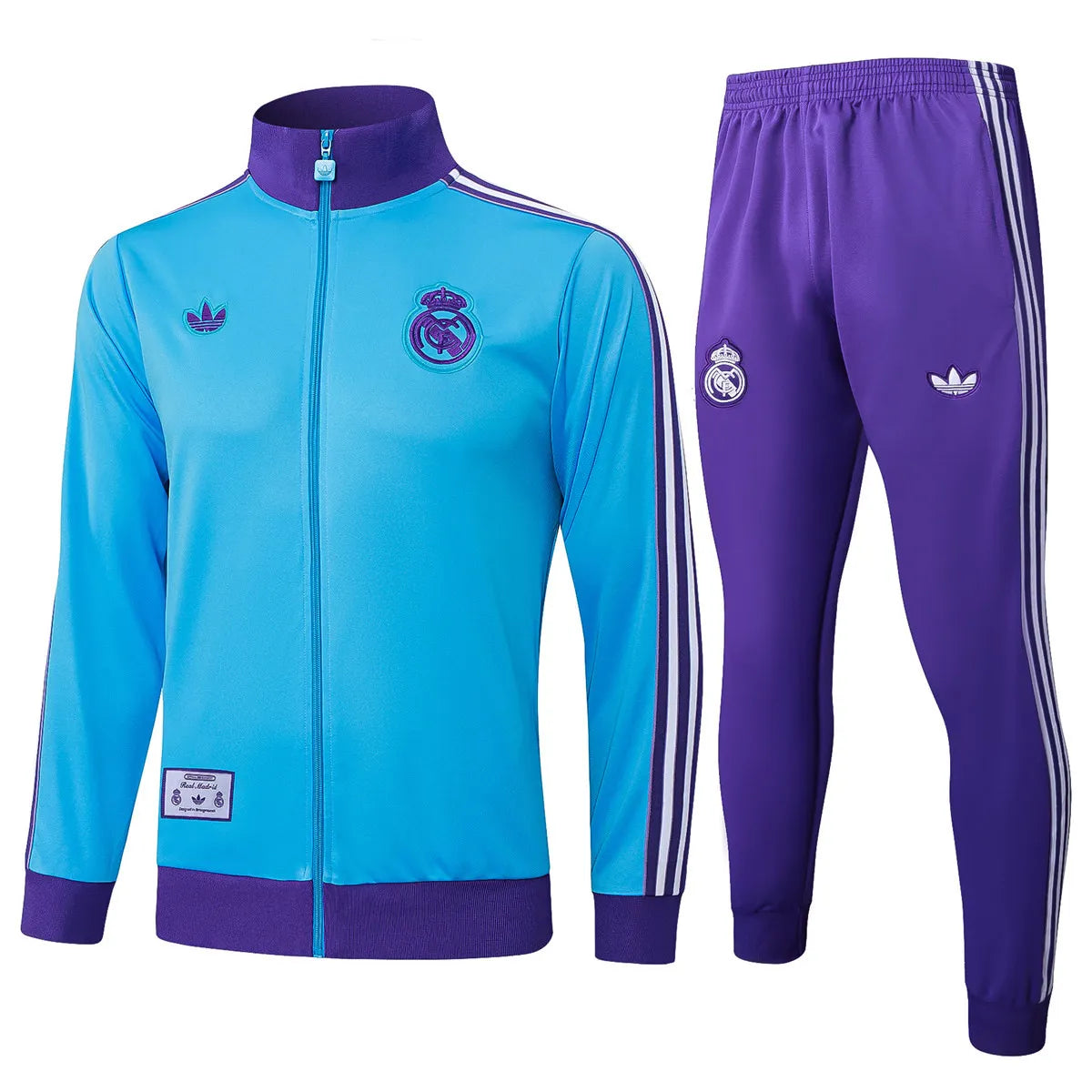 Agasalho Real Madrid 2025/26 Azul - Com Ziper