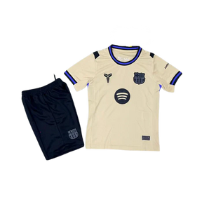 Kit Infantil Barcelona 25/26 Away X Kobe