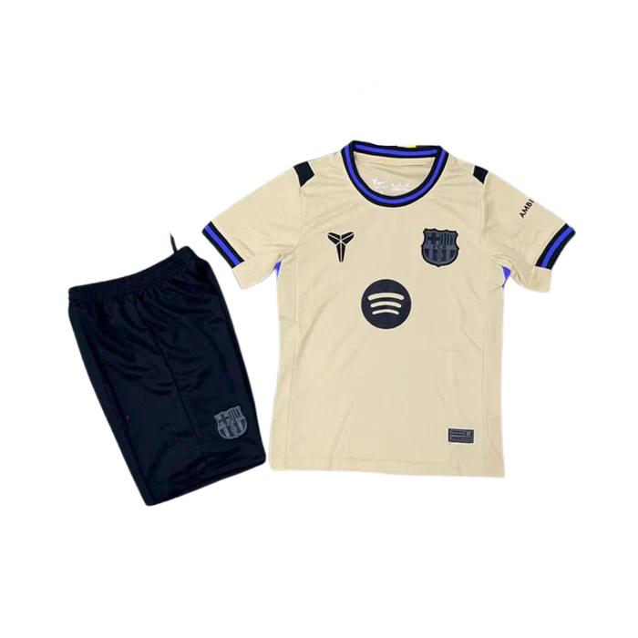 Kit Infantil Barcelona 25/26 Away X Kobe