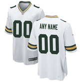 Green Bay Packers - Custom NFL Game Jersey - Verde - Branco