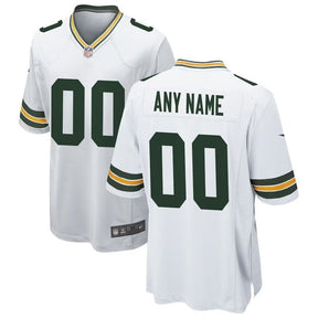 Green Bay Packers - Custom NFL Game Jersey - Verde - Branco
