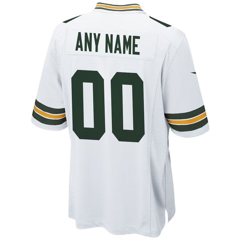 Green Bay Packers - Custom NFL Game Jersey - Verde - Branco