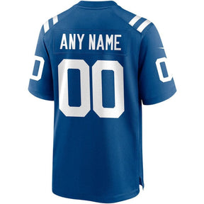 Indianapolis Colts NFL Game Jersey Customizável - Azul