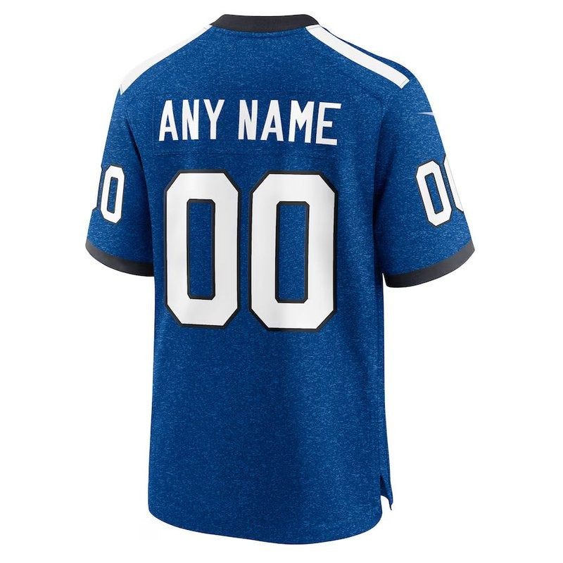 Indianapolis Colts NFL Vapor Jersey Customizável - Azul