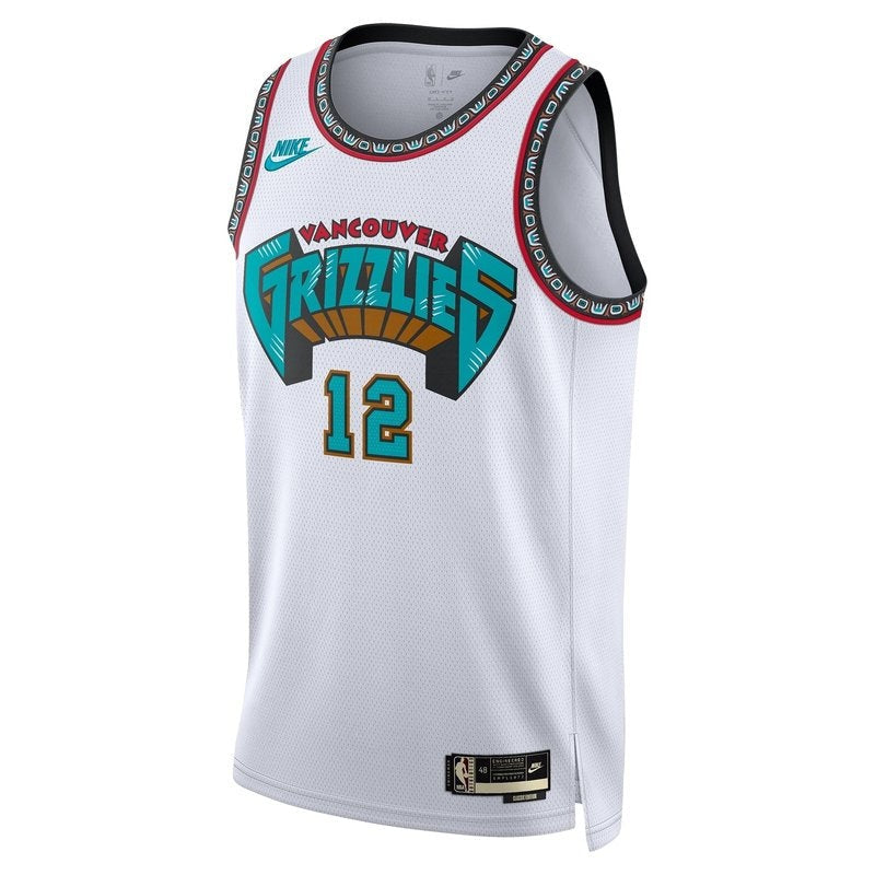 Ja Morant Memphis Grizzlies Unisex 2024/25 NBA Jersey - Branco - Classic Edition
