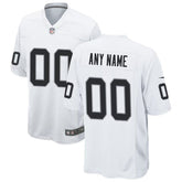 Las Vegas Raiders - Custom NFL Game Jersey - Branco
