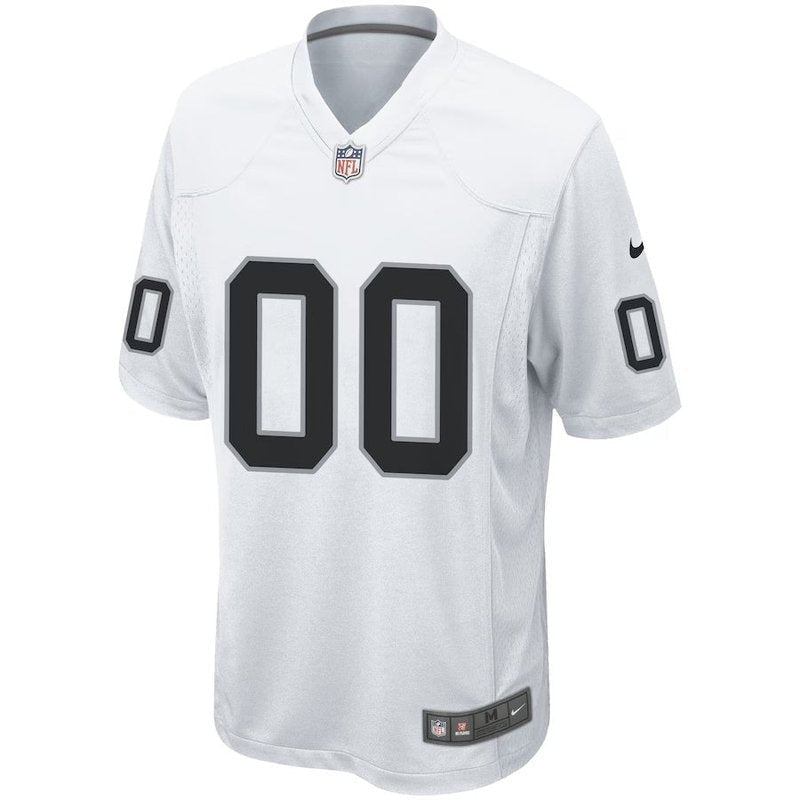 Las Vegas Raiders - Custom NFL Game Jersey - Branco