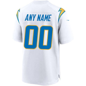 Los Angeles Chargers - Custom NFL Game Jersey - Branco