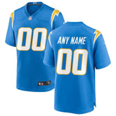 Los Angeles Chargers - Powder Custom NFL Game Jersey - Azul