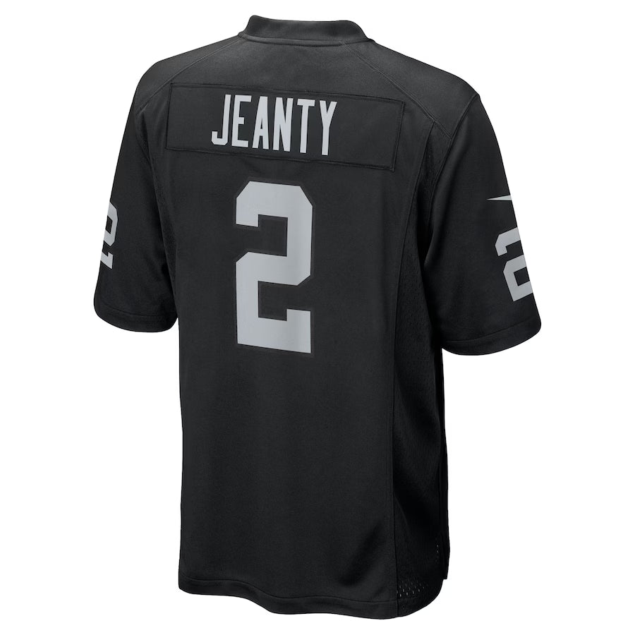 Las Vegas Raiders - Ashton Jeanty NFL Game Jersey - Black