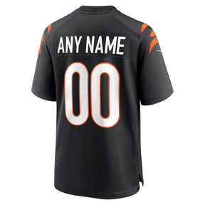 Cincinnati Bengals Custom NFL Jersey - Preta
