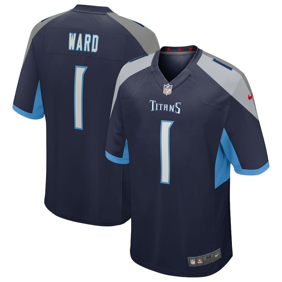 Tennessee Titans - Cam Ward NFL Game Jersey - Navy