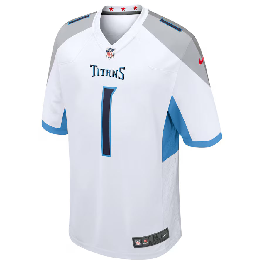 Tennessee Titans - Cam Ward NFL Game Jersey - Branco