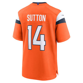 Courtland Sutton #14 Denver Broncos - NFL Game Jersey - Laranja