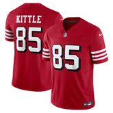 San Francisco 49ers George Kittle #83 NFL Game Jersey - Vermelho