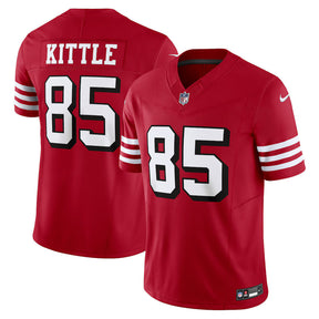 San Francisco 49ers George Kittle #83 NFL Game Jersey - Vermelho
