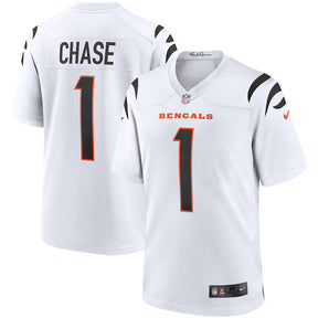 Cincinnati Bengals Ja'Marr Chase NFL Jersey - Branco