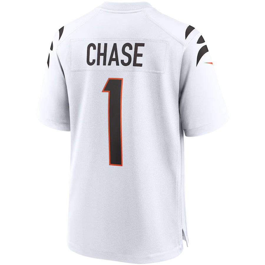 Cincinnati Bengals Ja'Marr Chase NFL Jersey - Branco