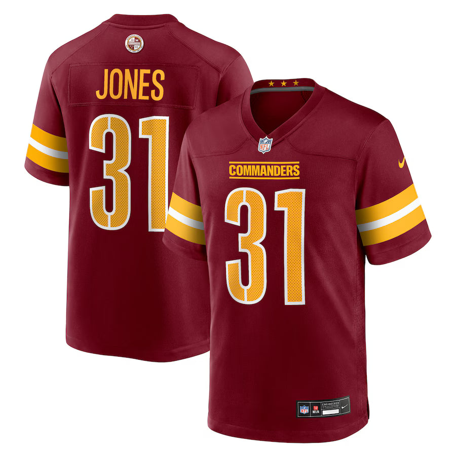 Washington Commanders - Jonathan Jones Alternate NFL Jersey - Vermelho