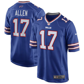 Josh Allen #17 Buffalo Bills NFL Game Jersey - Azul