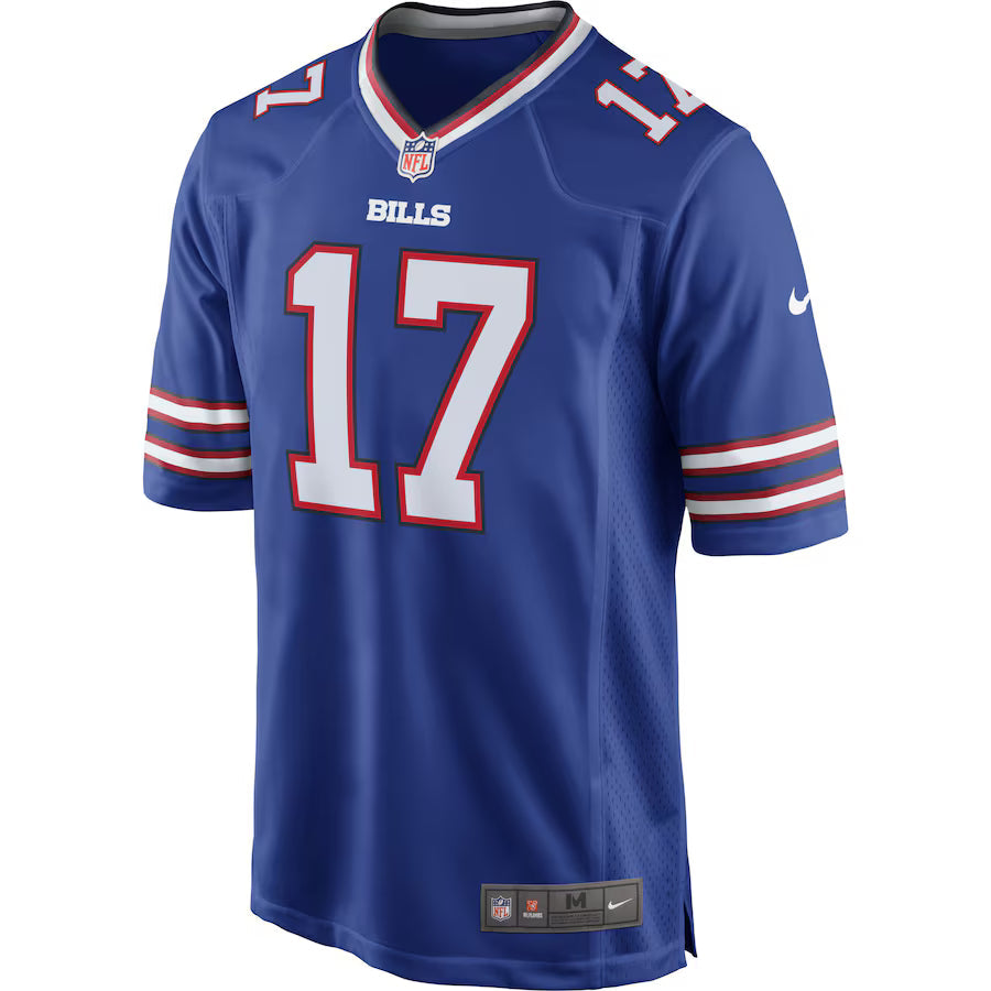 Josh Allen #17 Buffalo Bills NFL Game Jersey - Azul
