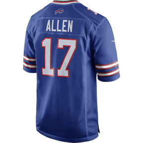 Josh Allen #17 Buffalo Bills NFL Game Jersey - Azul