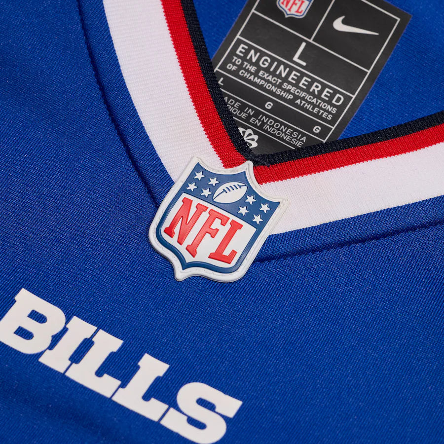 Josh Allen #17 Buffalo Bills NFL Game Jersey - Azul