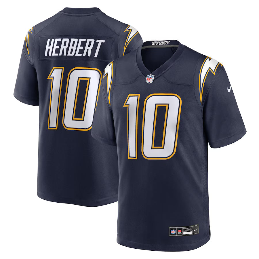 Los Angeles Chargers - Justin Herbert NFL Game Jersey - Navy