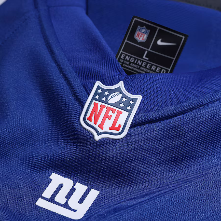 New York Giants Malik Nabers -  NFL Game Jersey - Azul
