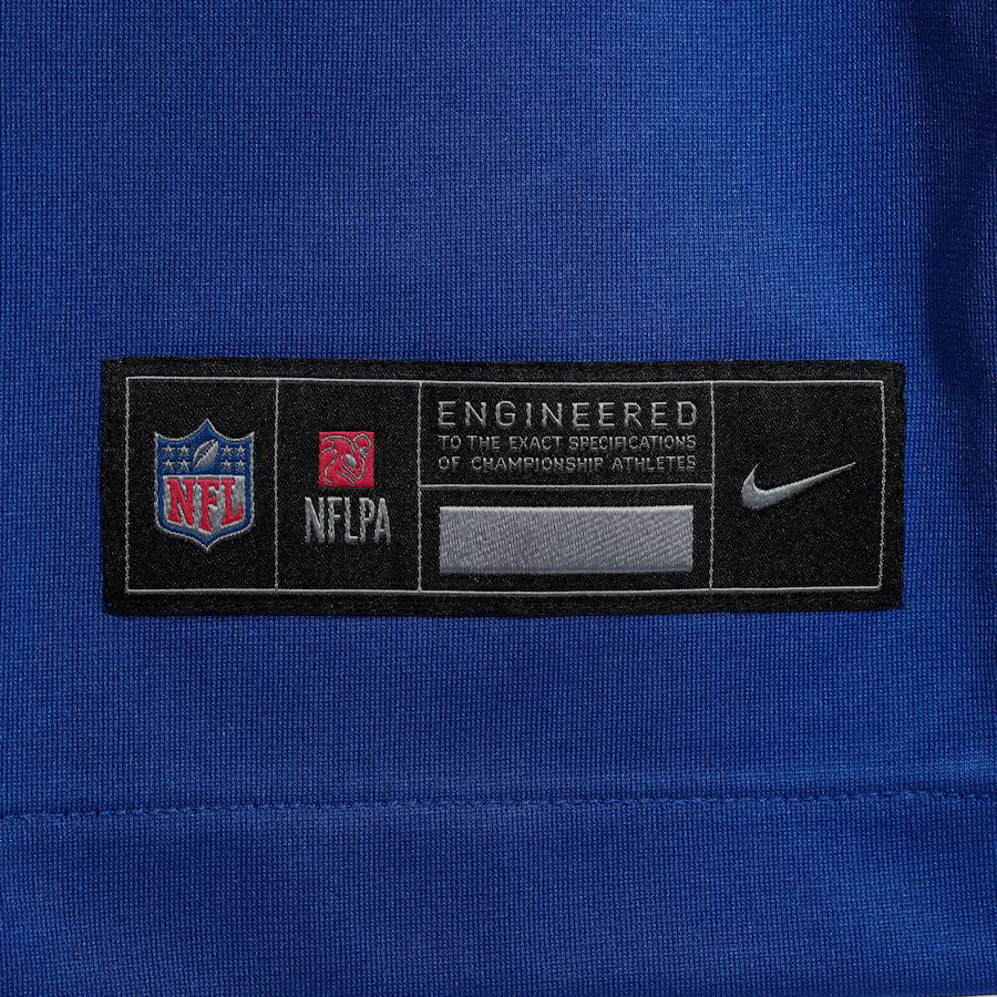 New York Giants Malik Nabers -  NFL Game Jersey - Azul