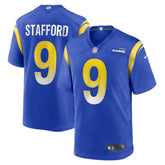 Los Angeles Rams Matthew Stafford #9 NFL Game Jersey - Azul