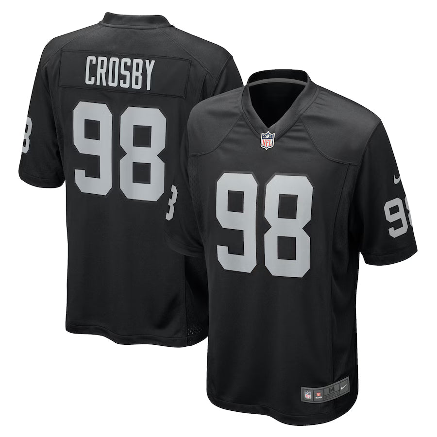 Las Vegas Raiders - Maxx Crosby NFL Game Jersey - Black