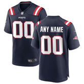New England Patriots NFL Game Jersey Customizável - Azul