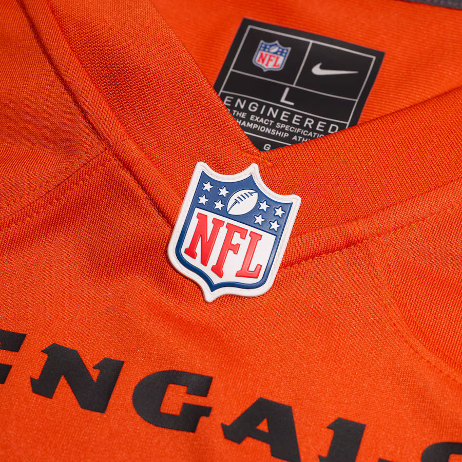Cincinnati Bengals Custom NFL Jersey - Laranja