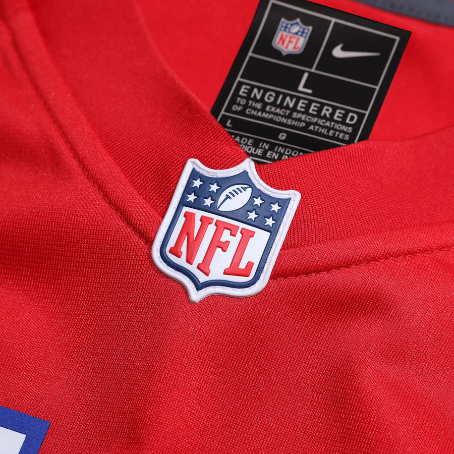 New England Patriots - Game Jersey Customizável - Vermelho