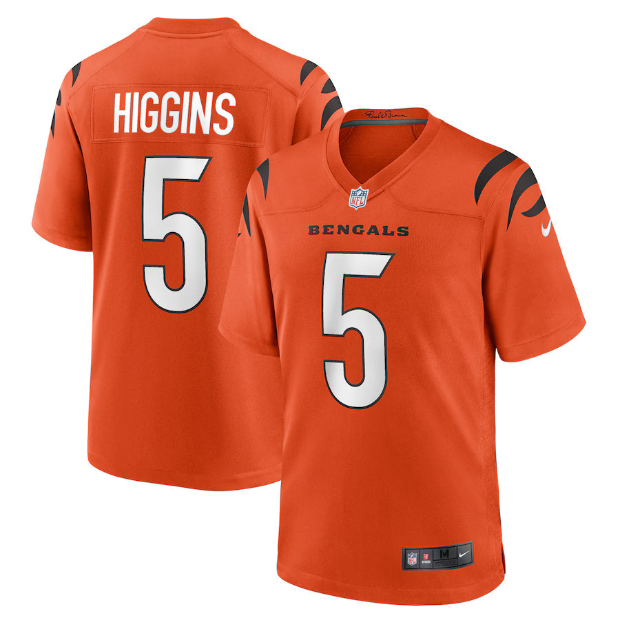 Cincinnati Bengals Tee Higgins NFL Jersey - Laranja