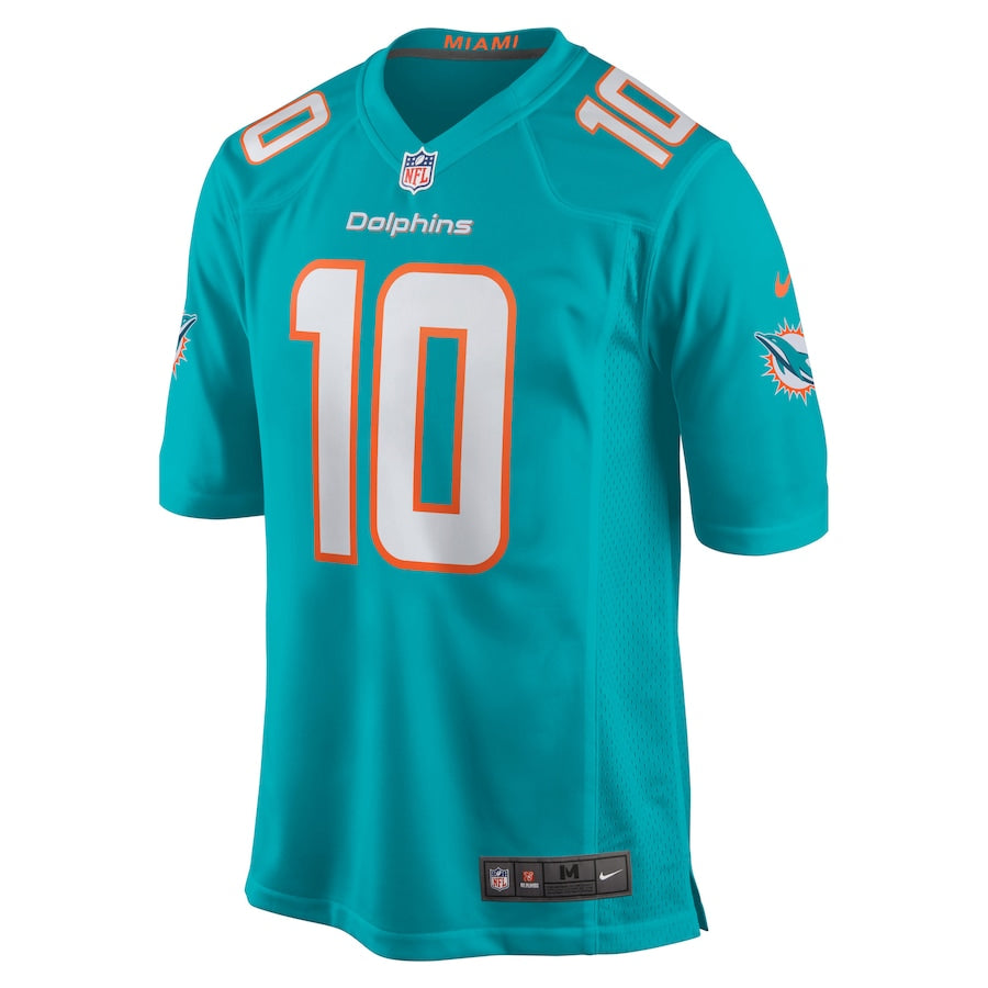 Tyreek Hill #10 Miami Dolphins - Game Jersey - Aqua