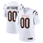 Cincinnati Bengals Custom NFL Jersey - Branca