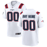 New England Patriots - Game Jersey Customizável - Branco
