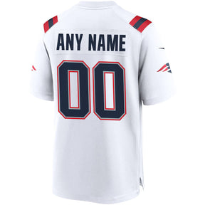 New England Patriots - Game Jersey Customizável - Branco
