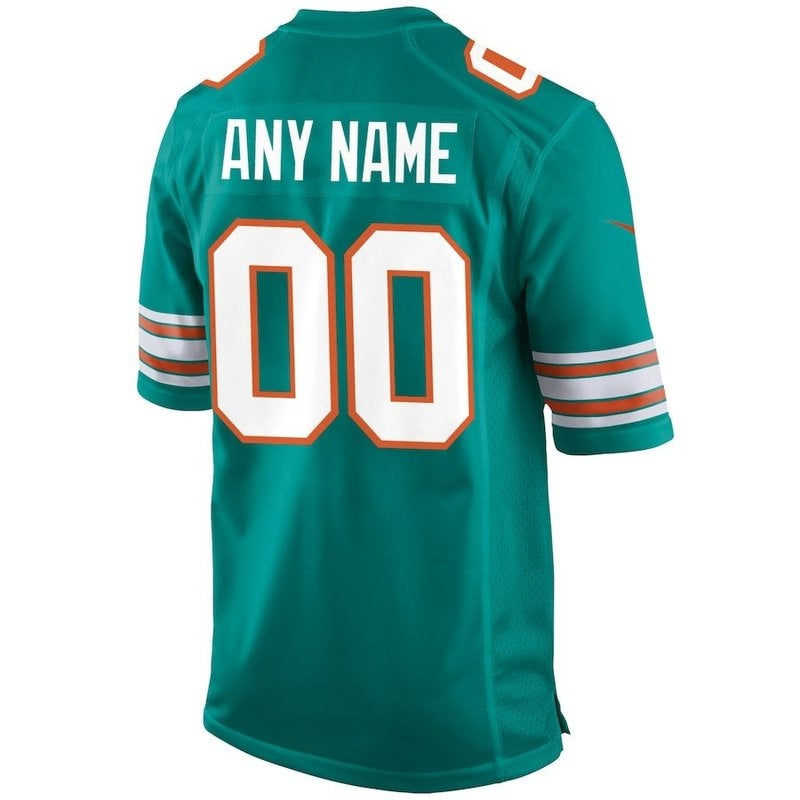 Miami Dolphins - Game Alternate Jersey Customizável - Aqua