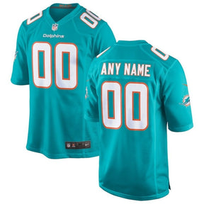 Miami Dolphins - Game Jersey Customizável - Aqua