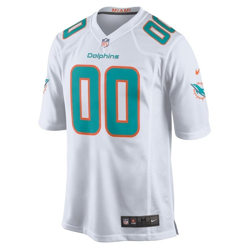 Miami Dolphins - Game Jersey Customizável - Branco