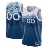 Minnesota Timberwolves Unisex 23/24 NBA Jersey - Azul - City Edition