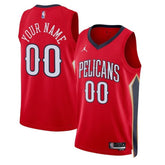 New Orleans Pelicans Unisex 2023 NBA Jersey - Statement Edition - Vermelho