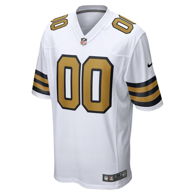 New Orleans Saints - Alternate Custom NFL Game Jersey - Branco