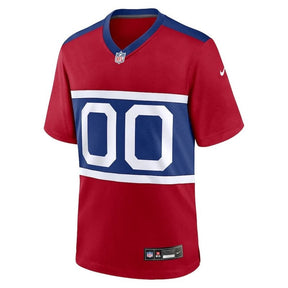 New York Giants - Century Alternate Custom NFL Game Jersey - Vermelho