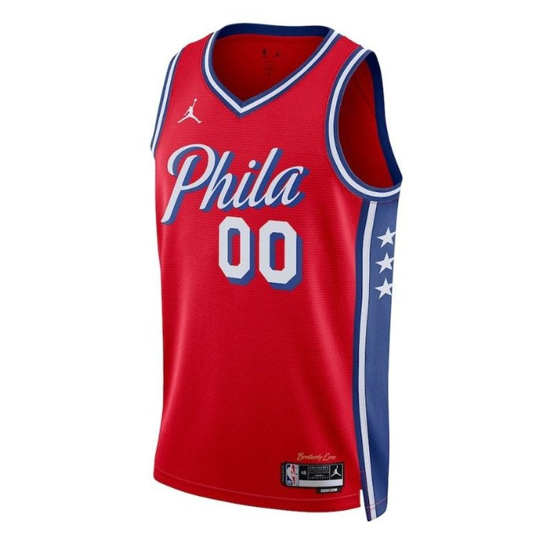Philadelphia 76ers Unisex 2023 NBA Jersey - Statement Edition - Vermelho