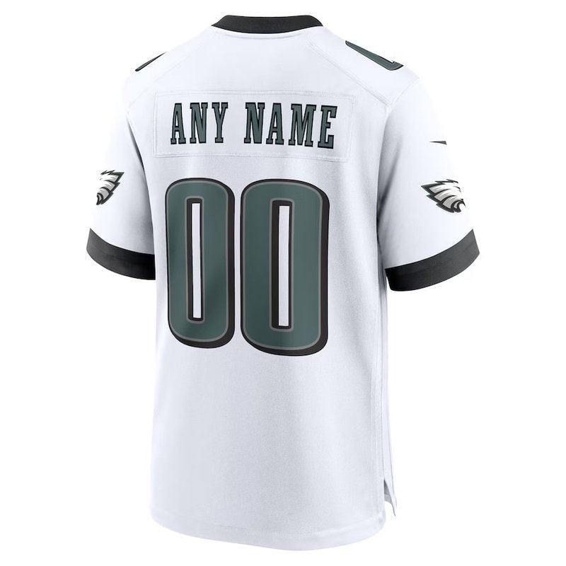 Philadelphia Eagles - Custom NFL Game Jersey - Branco