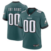 Philadelphia Eagles - Midnight Custom NFL Game Jersey - Verde